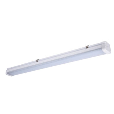 Apa kaluwihan lampu linear energi sing diisi energi 4-kacepetan dibandhingake karo lampu tradisional tradisional?